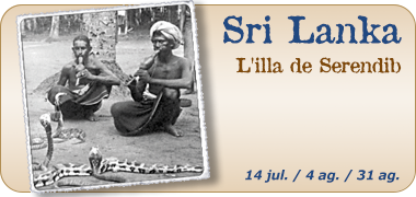 Viatges a Sri Lanka 2026