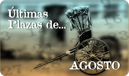 Ultimas Plazas de Agosto