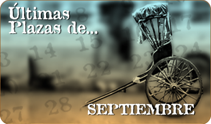 Últimas plazas Octubre 2025